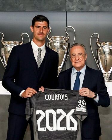 Courtois renueva hasta 2026