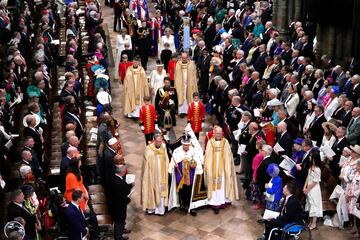 Ceremonia de corronación de Carlos III y Camila