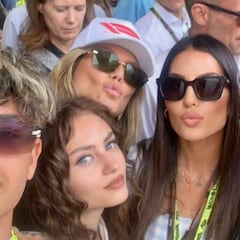 El “selfie familiar” de Flavio Briatore con sus exparejas que es viral en redes sociales