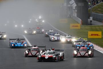 La carrera de Alonso en Fuji en imágenes