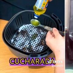 Los mejores trucos virales de TikTok para limpiar la freidora de aire