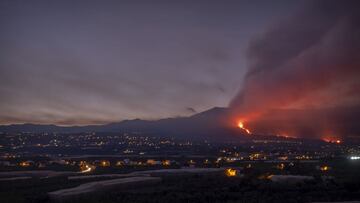 Imagen del volcán de La Palma.