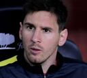 Messi empezó en el banquillo por quinta jornada consecutiva