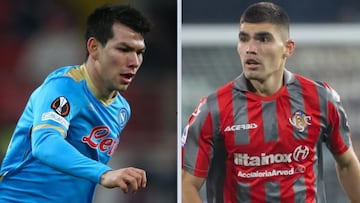 ‘Chucky’ Lozano vs Johan Vásquez, el duelo que se podría dar en Coppa Italia