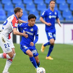 1x1 del Getafe: Buen debut de Chakla en medio del sopor