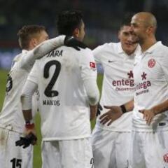 Mainz empató con Hannover en el debut de Nico Castillo