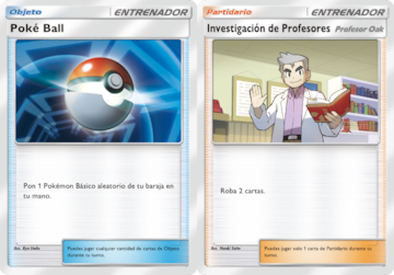 pokemon tcg pocket investigacion de profesores profesor oak poke ball