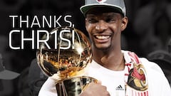 Chris Bosh dice adiós a Miami con una emotiva y sincera carta