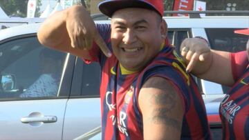 El Barça causa furor en Los Ángeles, hasta se tatúan sus colores...