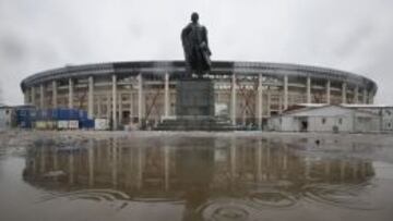 Rusia y la FIFA reducen el aforo del estadio Luzhnikí
