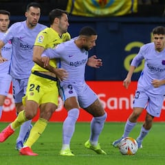 Villarreal-Barcelona en imágenes