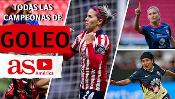 Todas las campeonas de goleo de la Liga MX Femenil