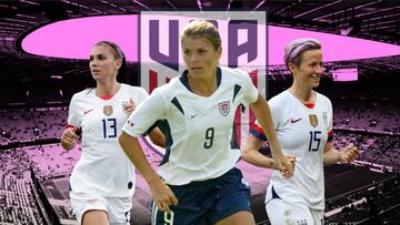 Las mejores futbolistas en la historia del futbol femenil de Estados Unidos