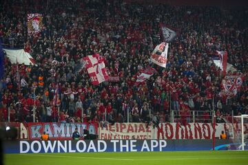 Olympiacos fans.