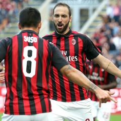Suso reparte goles y el Milán empieza a crecer en la Serie A