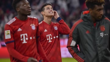 Kovac explica por qué James es suplente en Bayern Múnich