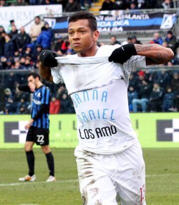 Las imágenes de Guarín en la victoria 4-1 sobre Atalanta