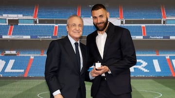 Benzema: “Quiero estar cerca de Florentino cuando me retire”