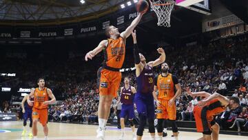 21/10/18 PARTIDO DE BALONCESTO ACB
VALENCIA BASKET - FC BARCELONA LASSA MATT THOMAS