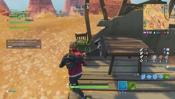 Registrando cajas de munición en Fortnite Battle Royale