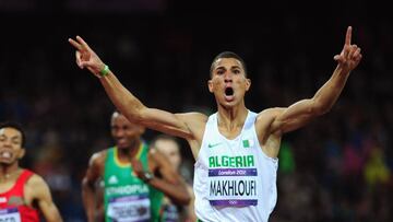 Makhloufi, atleta argelino investigado por dopaje.