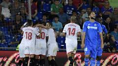 Un taconazo de Ganso en el 83' fulmina a un buen Getafe