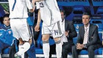 La entrada de Guti cambió el rumbo del partido.