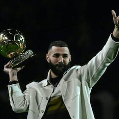 Benzema: “No quería dejar el fútbol mientras no ganara el Balón de Oro”