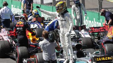 HAMILTON EN INTERLAGOS.