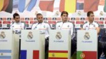 Di Mar&iacute;a, Benzema, Casillas, Cristiano, Marcelo y Modric opinaron sobre el Mundial de Brasil.