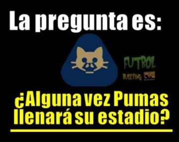 Pumas eliminado de Copa Libertadores y también en los memes