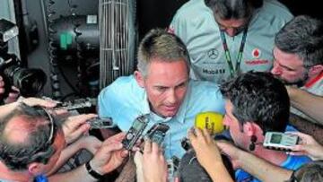<b>ESCÁNDALO. </b>Martin Whitmarsh, flamante jefe de McLaren en los circuitos, se ha estrenado en el cargo con la descalificación de Australia.