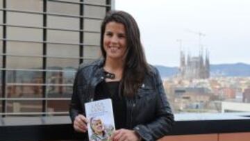 Laia Sanz, hoy en la presentación de su libro.