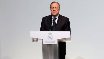 Florentino Pérez: "Tenemos un equipo para seguir soñando"