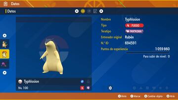 pokemon escarlata purpura teraincursion typhlosion teratipo fantasma 7 estrellas