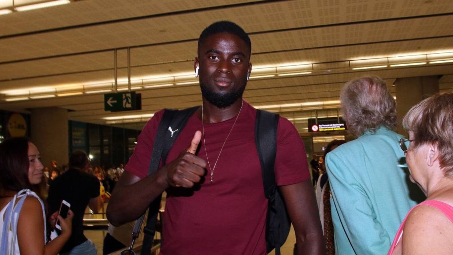 Alfred N’Diaye aterrizó en Málaga y será el séptimo fichaje