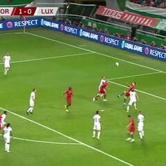 Son la ilusión de Portugal: Joao asistiendo y chilena de Cristiano