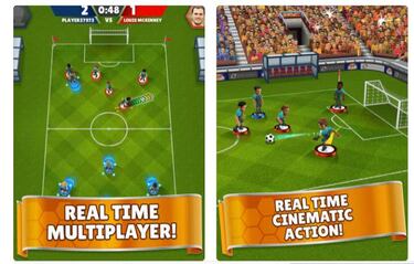 Kings of Soccer, fútbol de mesa Subbuteo en el móvil con Ronaldo, Neymar y Messi