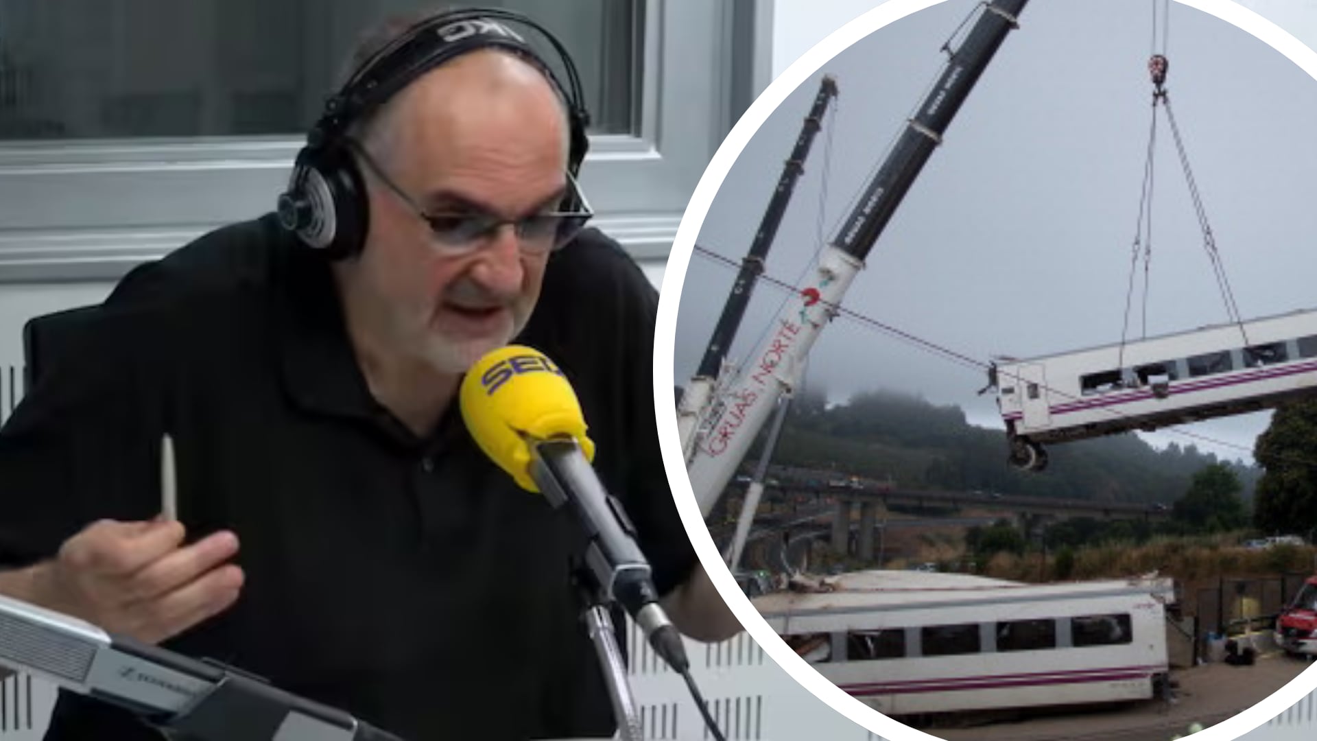 Duro alegato de un periodista que vivió el accidente de Santiago en 2013: para pensar