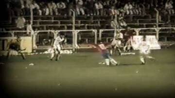 De rabona y con 16 años: el primer gol de Rozental en la UC