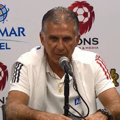Queiroz y la ausencia de James: "No me pagan para llorar"