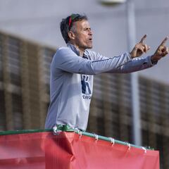 Luis Enrique enreda con los goles, obvia a Mayoral y le recuerdan los 30 de Gerard Moreno