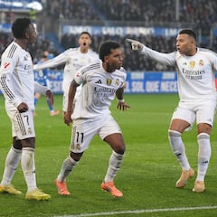 Los goles de Mbappé y Rodrygo salvan a Xabi Alonso