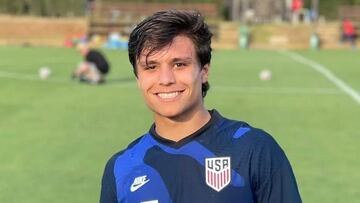 El delantero de 17 años, Rodrigo Neri, apunta como la nueva joya de Estados Unidos. Actualmente milita en el Atlético Madrid.