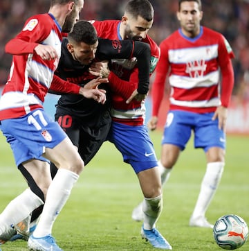 Granada-Atlético de Madrid en imágenes