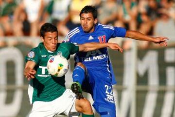 El atacante de la U surgió de las inferiores de Wanderers, donde debutó el año 2008.