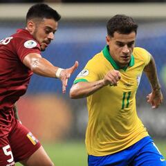 1x1 de Brasil: un Coutinho sin ideas y una Selección abucheada
