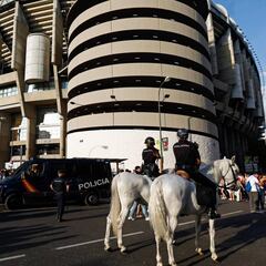 Más de 1.800 efectivos velarán por la seguridad del Madrid-PSG