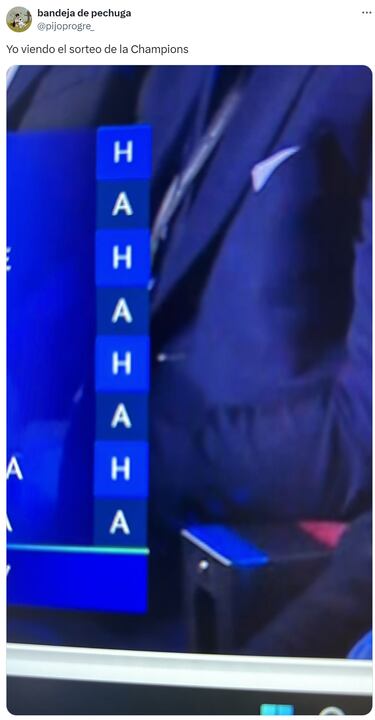 Los mejores memes del sorteo de Champions League