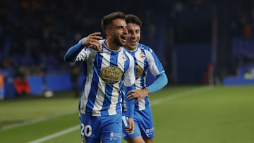 Partido Deportivo de La Coru&ntilde;a - Osasuna. Copa del Rey. gol doncel